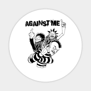 Punk Rock Man Of Againts Me Magnet